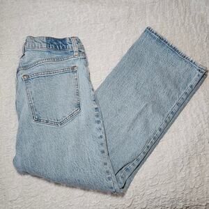 Abercrombie the 90's relaxed jean high rise sz 28 extra short
